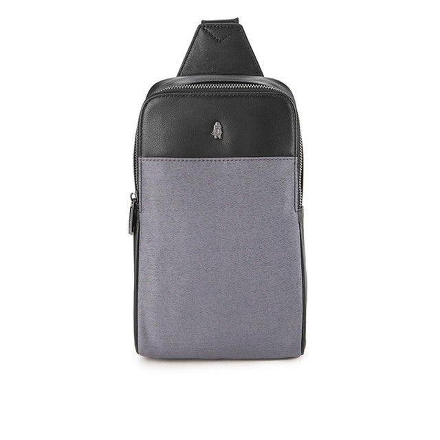 Hush Puppies Tas Pria Kristo Chest Bag In Grey