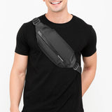 Hush Puppies Tas Pria Kasey Waist Bag In Black