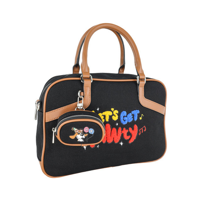 Hush Puppies Tas Wanita Nashoba Satchel L In Black