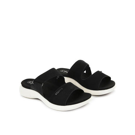 Hush Puppies Sandal Wanita Lissa Slip On In Black