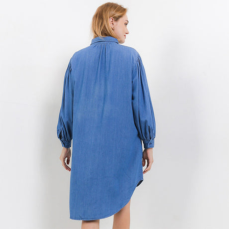 Hush Puppies Pakaian Wanita Dress Andara In Medium Blue