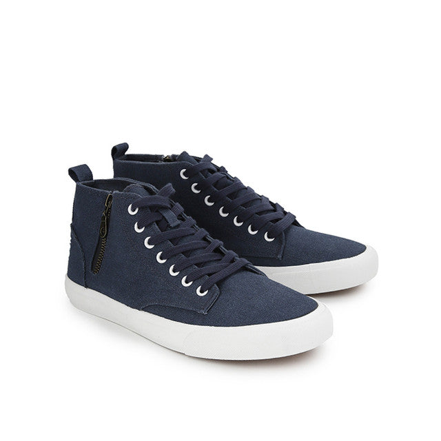 Hush Puppies Sepatu Pria Dawson Laces Boots In Navy
