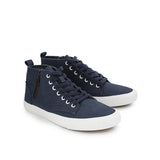 Hush Puppies Sepatu Pria Dawson Laces Boots In Navy