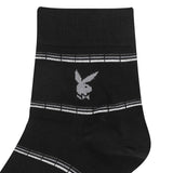 Playboy Aksesoris Unisex Socks Short 3 In Black / Navy / Dark Grey