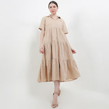 Hush Puppies Pakaian Wanita Dress Narita In Khaki