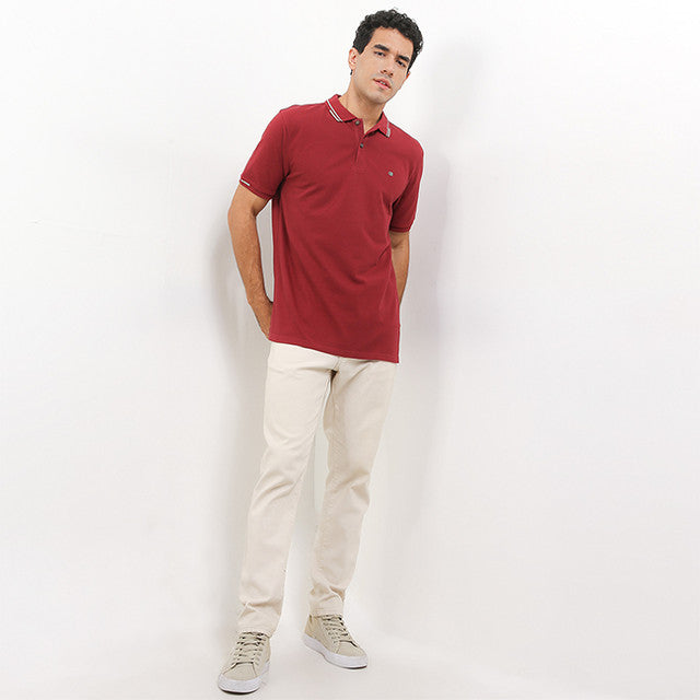Obermain Pakaian Pria Polo Bionic In Marron