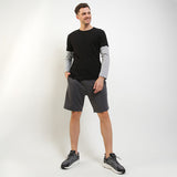 Hush Puppies Pakaian Pria Others Forto 3 In Dark Gray