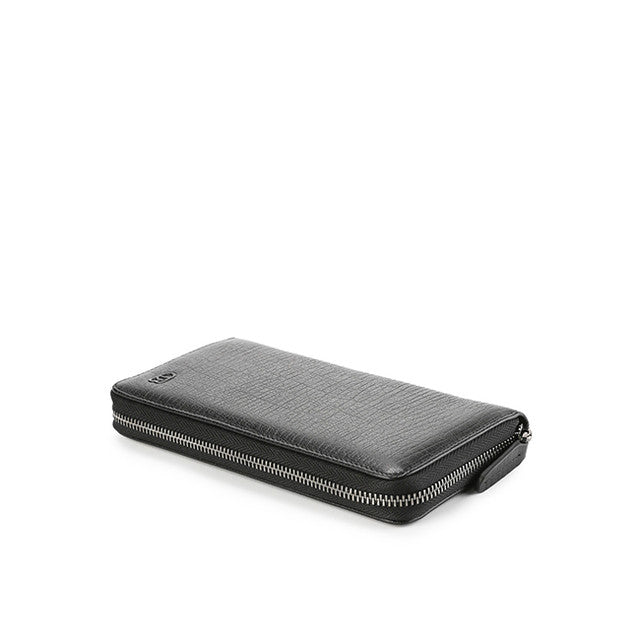 Obermain Accessories Pria Craig Long Zip Wallet In Black