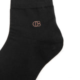 Obermain Aksesoris Unisex Socks Ob Half Sock In Black