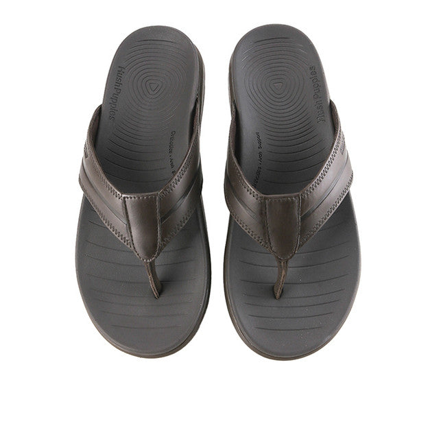 Hush Puppies Sandal Pria Sandals Postro Klein Toepost In Brown