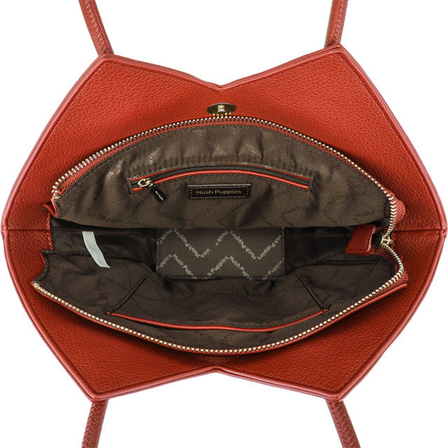 Hush Puppies Tas Wanita Shoulder Bag Bearie Shoulder M In Red