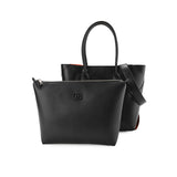 Charlotte Top Handle Bag (L) In Black