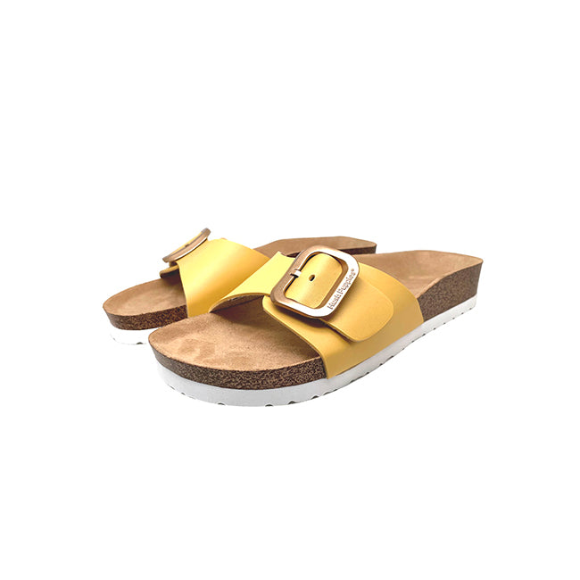 Hush Puppies Sandal Wanita Sandals Alaska Slide In Yellow