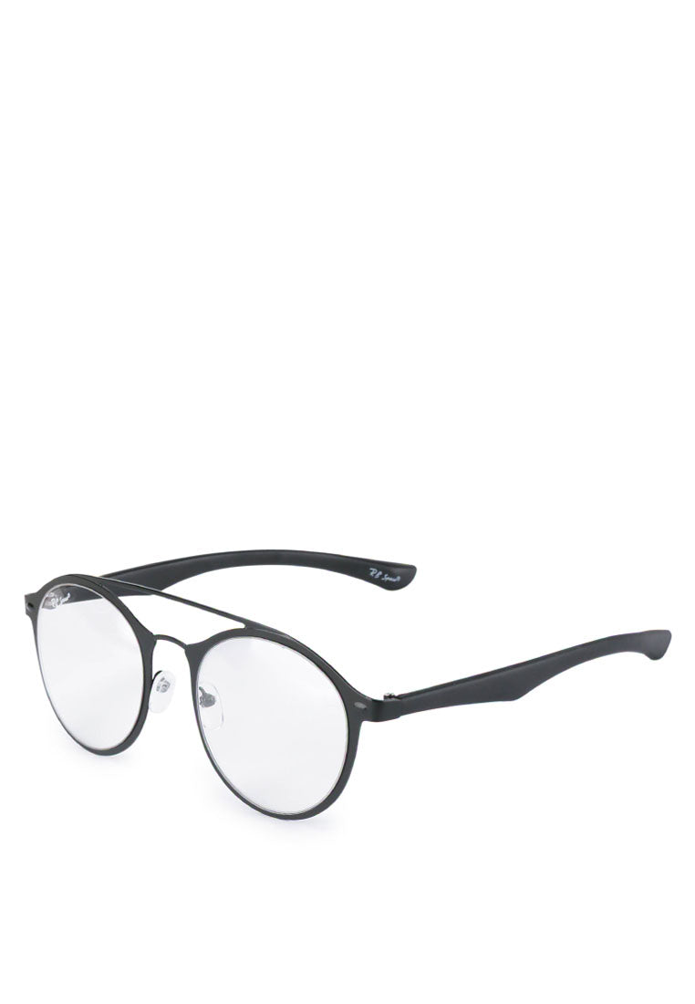 Kingship Unisex Kacamata Anti Radiasi Dorial Black Clear