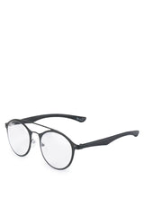 Kingship Unisex Kacamata Anti Radiasi Dorial Black Clear