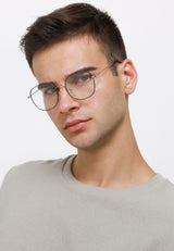 Kingship Kacamata Anti Radiasi Blink Silver Black In Silver Black