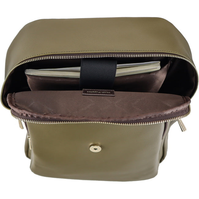 Hush Puppies Tas Backpack Wanita Bernette Backpack (L) In Olive