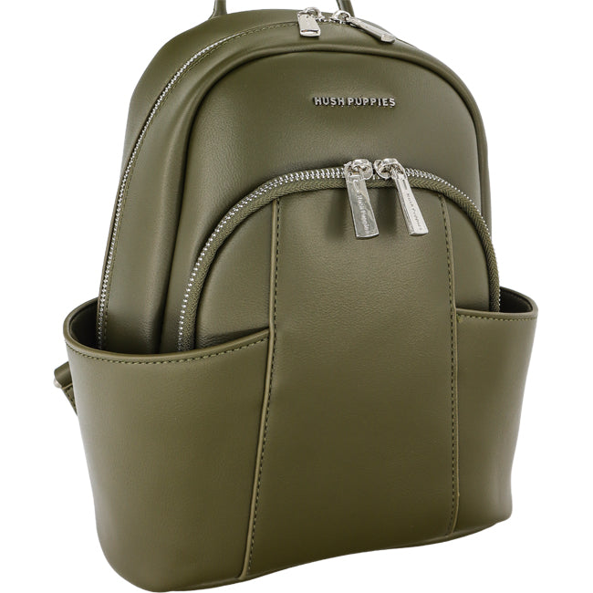 Hush Puppies Tas Wanita Rica Backpack M In Olive
