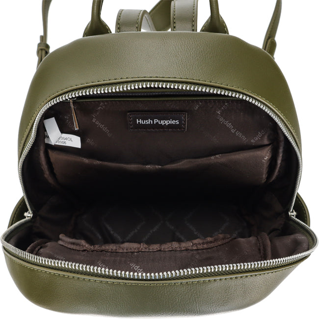 Hush Puppies Tas Wanita Rica Backpack M In Olive