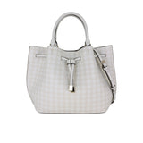 Kiran Satchel L In White