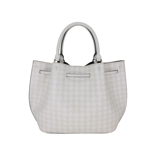 Kiran Satchel L In White
