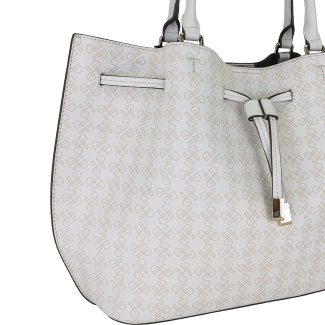 Kiran Satchel L In White
