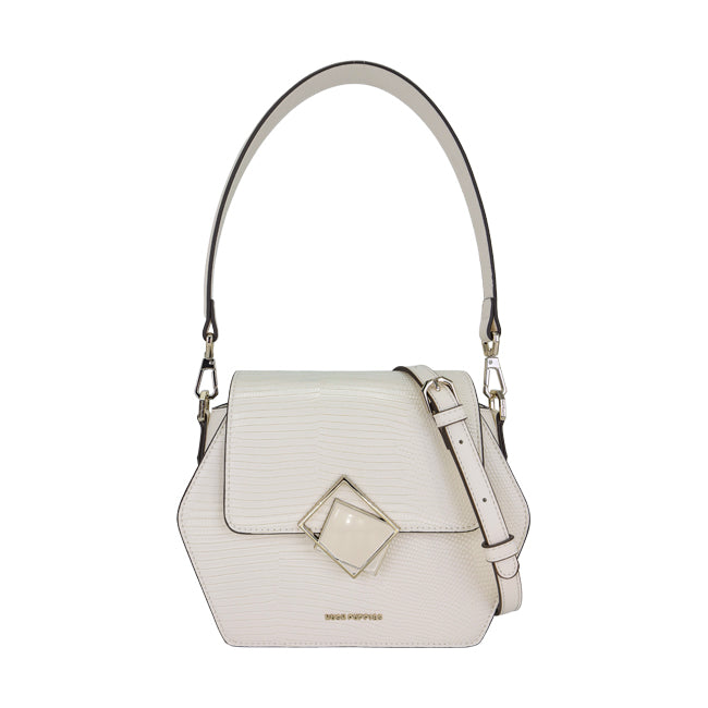 Hush Puppies Women Bags Greer Shoulder L In White