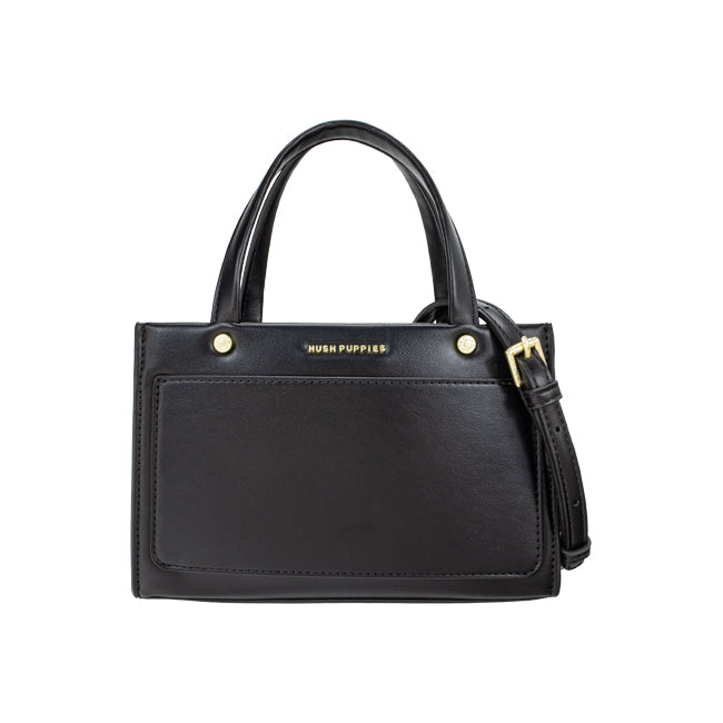 Hush Puppies Tas Wanita Hand Bag Fuji Top Handle M In Black
