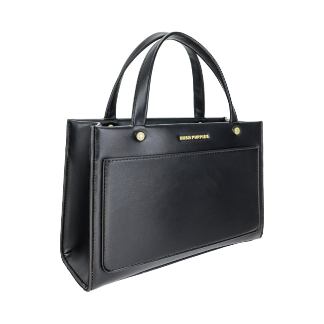 Hush Puppies Tas Wanita Hand Bag Fuji Top Handle L In Black