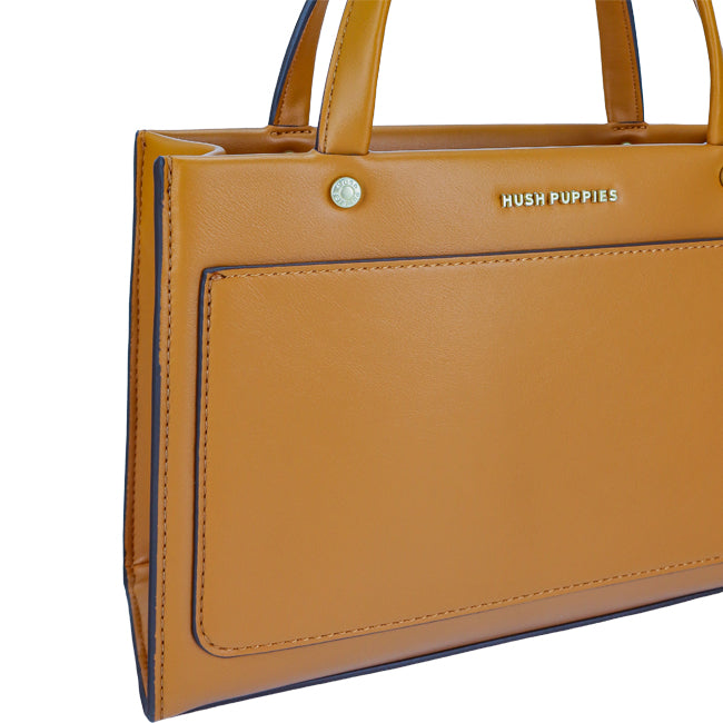 Hush Puppies Tas Wanita Hand Bag Fuji Top Handle L In Camel