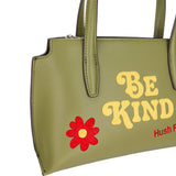Georgina Satchel (L) In Olive