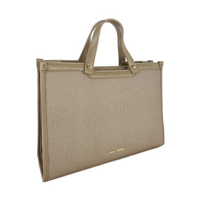 Hush Puppies Tas Wanita Adelina Top Handle (M) In Taupe