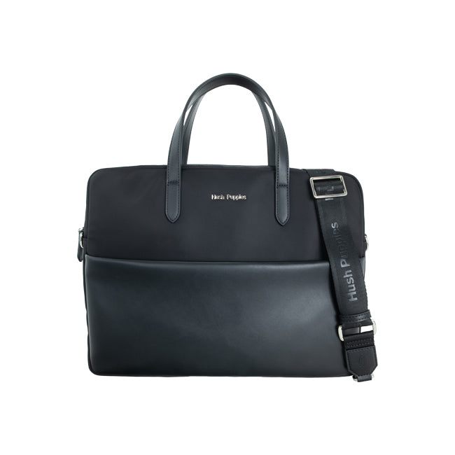 Worked Satchel In Black