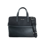 Worked Satchel In Black