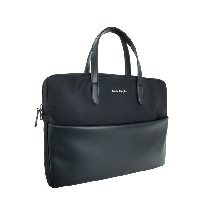 Worked Satchel In Black