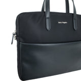 Worked Satchel In Black