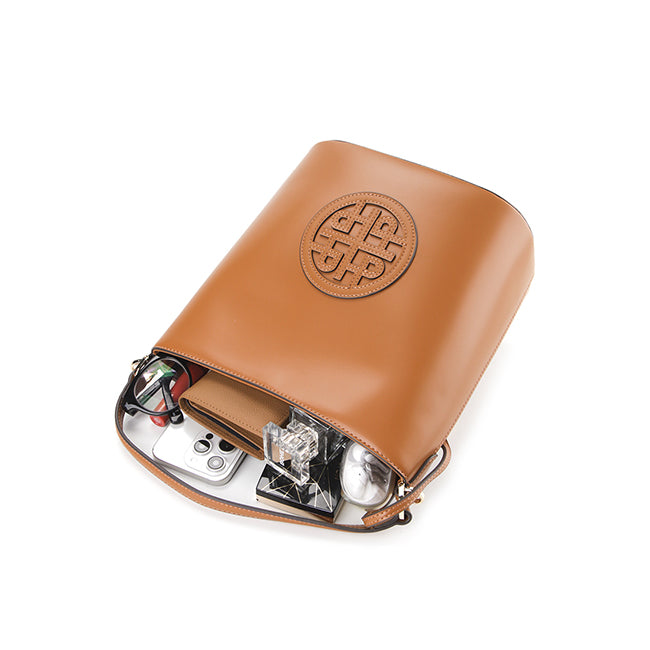 Camelia Bucket In Camel