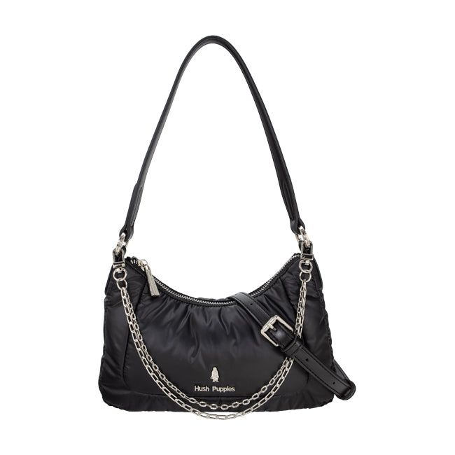 Hush Puppies Tas Wanita Puffy Shoulder In Black