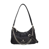 Hush Puppies Tas Wanita Puffy Shoulder In Black