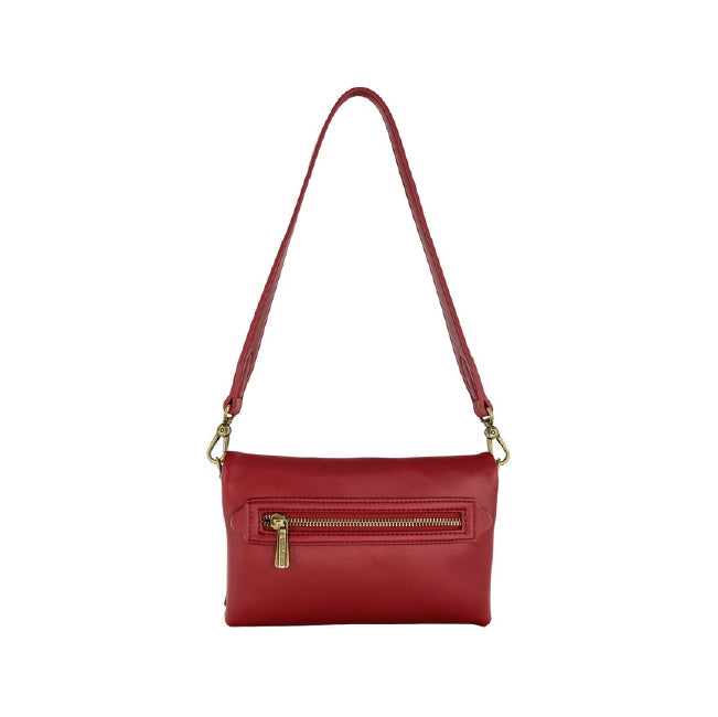 Hush Puppies Tas Shoulder Bag Wanita Iniga Shoulder (M) In Red