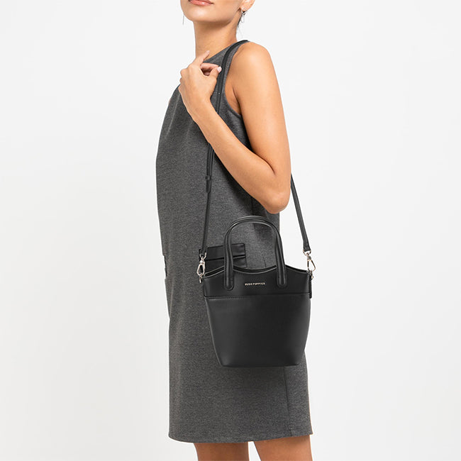 Hush Puppies Tas Wanita Mea Satchel M In Black