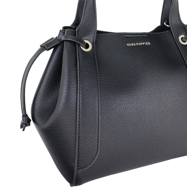 Hush Puppies Tas Wanita Delfina Satchel L In Black