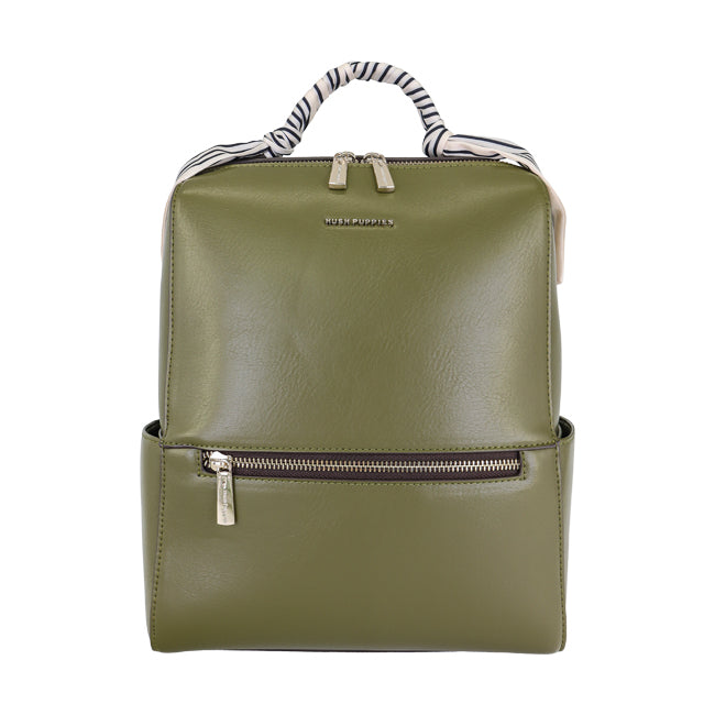 Hush Puppies Tas Wanita Veron Backpack M In Olive