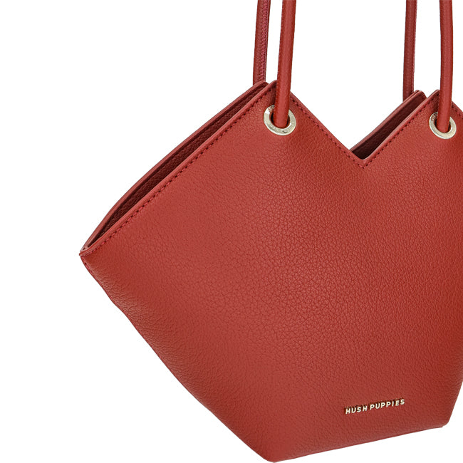 Hush Puppies Tas Wanita Shoulder Bag Bearie Shoulder M In Red