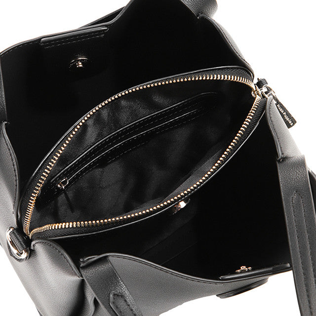 Hush Puppies Tas Wanita Beth Satchel In Black