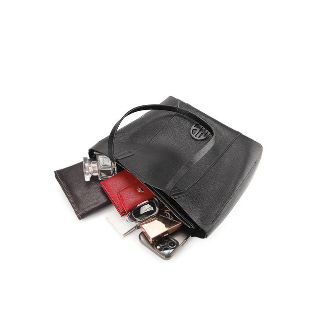 Hush Puppies Tas Wanita Gavina Tote In Black/White