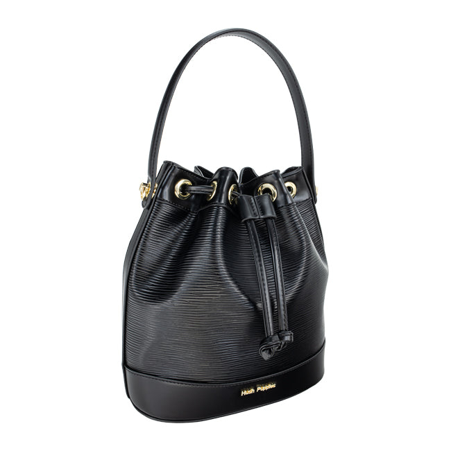 Hush Puppies Tas Wanita Fay Bucket In Black