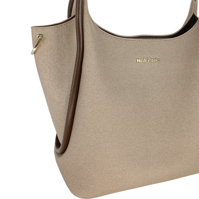 Hush Puppies Tas Wanita Champ Satchel In Brown
