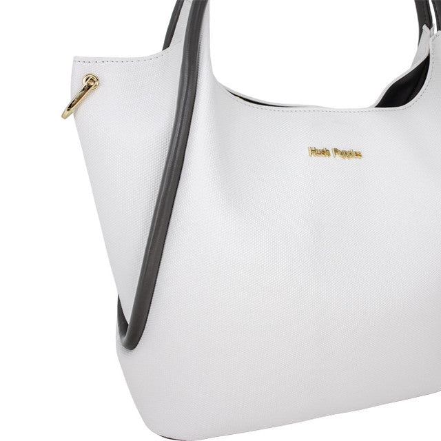 Hush Puppies Tas Wanita Champ Satchel In White