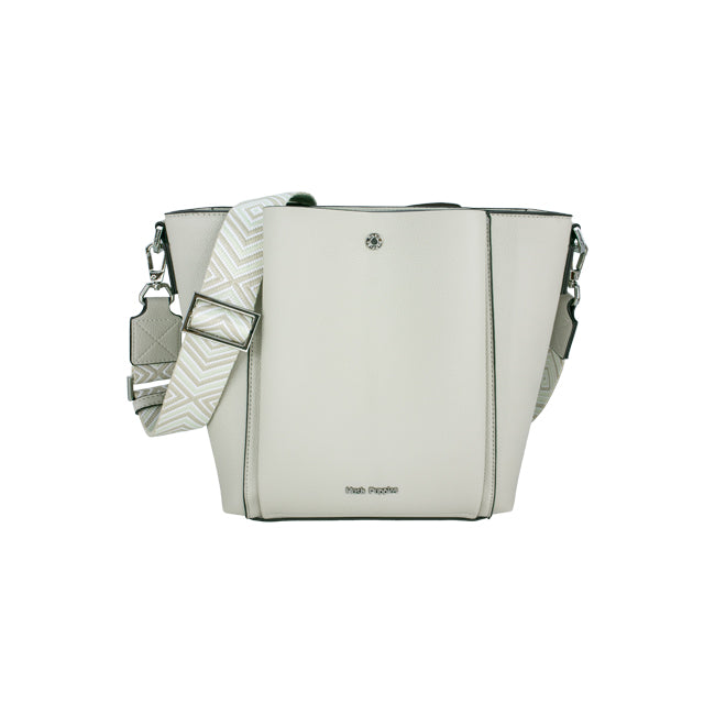 Hush Puppies Tas Wanita Frances Ii Satchel (M) In Beige